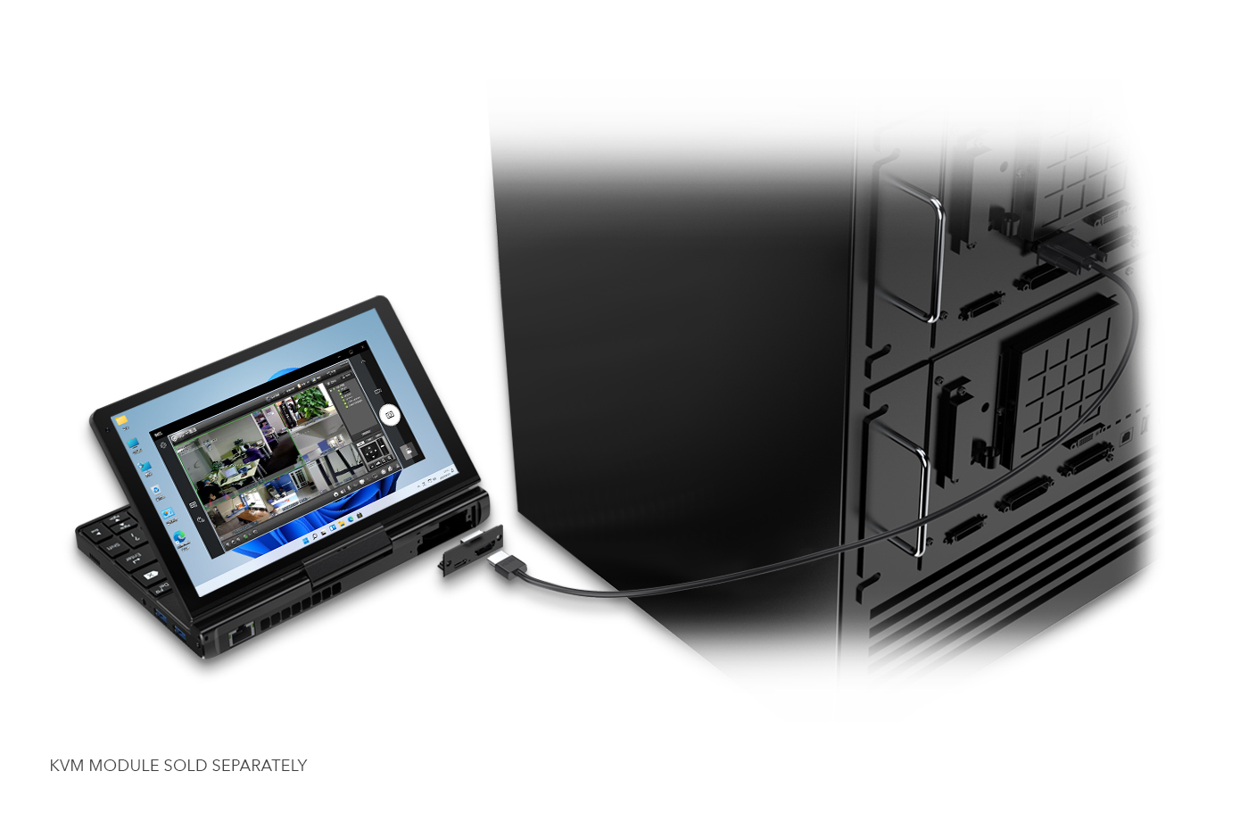 Atnaujintas GPD Pocket 3 5 GPD Pocket 3 mini nešiojamojo kompiuterio rodymo KVM modulis