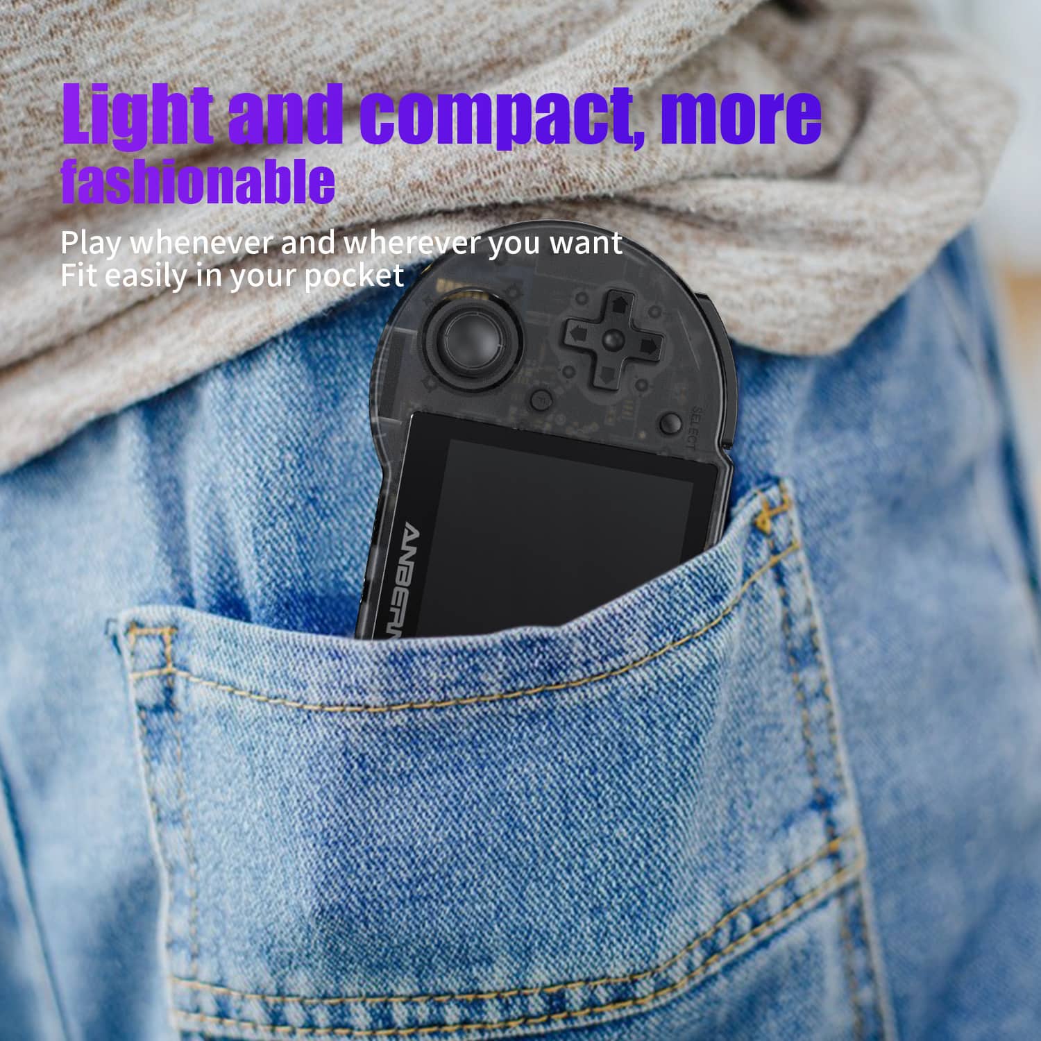 8 - DROIX EU Igrate lahko, kadar koli in kjer koli želite, zlahka jih spravite v žep RG353P