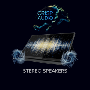 Imagine care arată monitorul portabil de 15.6" cu difuzoare stereo