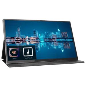 15,6-palčni prenosni monitor 4K z zaslonom na dotik