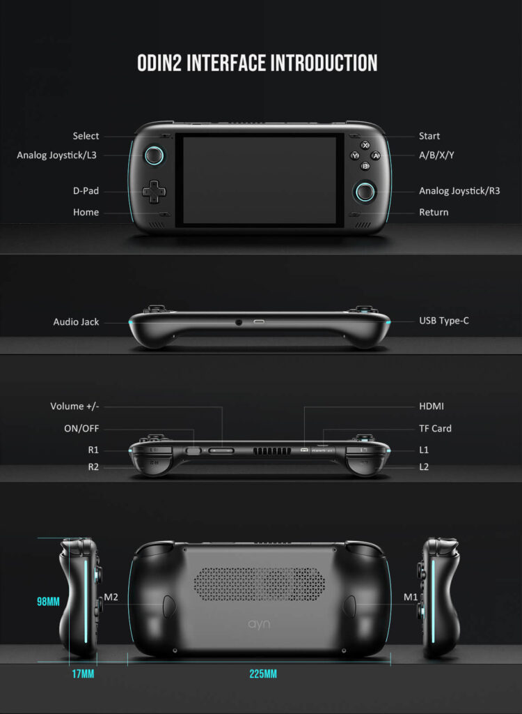 AYN-ODIN_2-MARKETING-IMAGE (8) - DROIX EU AYN Odin 2 with an intuitive interface designed for easy navigation and control, enhancing the user experience for audiophiles