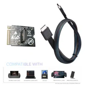 GPD OCuLink SFF8611 Cable & M.2 8612 Adapter Card