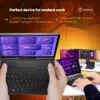 GPD Pocket 4 postavljen za moderna radna okruženja s tipkovnicom s pozadinskim osvjetljenjem, zaslonom osjetljivim na dodir i podrškom za postavke s više zaslona. Savršeno za sastanke, vizualizaciju podataka i profesionalne tijekove rada.