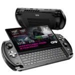 Yksityiskohtainen esittely GPD WIN 4:stä (2025), jossa on AMD Ryzen AI Pro 9 HX 370 ja AMD Radeon 890M -grafiikka. Se tarjoaa 32 Gt LPDDR5x RAM-muistia, 6 tuuman Gorilla Glass -kosketusnäytön ja 2 Tt PCIe 4.0 NVMe SSD -levyn. Keskeisiä kohokohtia ovat tekoälypohjaiset innovaatiot ja seuraavan sukupolven liitettävyys, kuten Wi-Fi 6E ja Bluetooth 5.3. Tunnuslauseessa lukee: "Vapauta pelaamisen tulevaisuus."