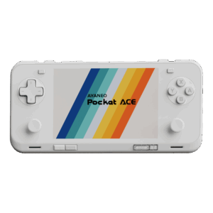 a white handheld video game controller